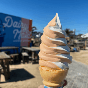 Dairy Made ice cream cone